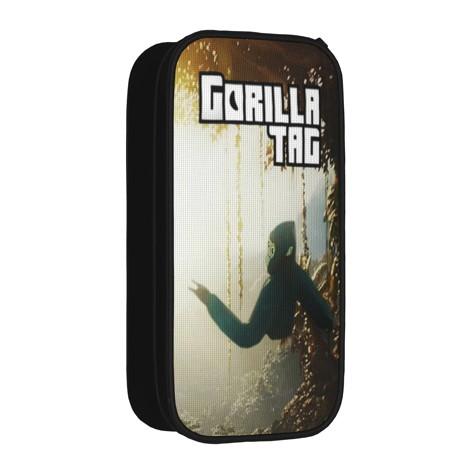Gorilla Tag VR Gamer Pencil Cases Creative   Pen Box Bag Girls Boys Big Capacity Students School Cosmetic Pencilcases