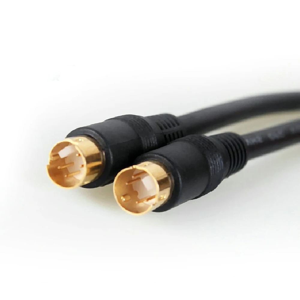 

S-Video cable 4 pin male to male connect Video cable