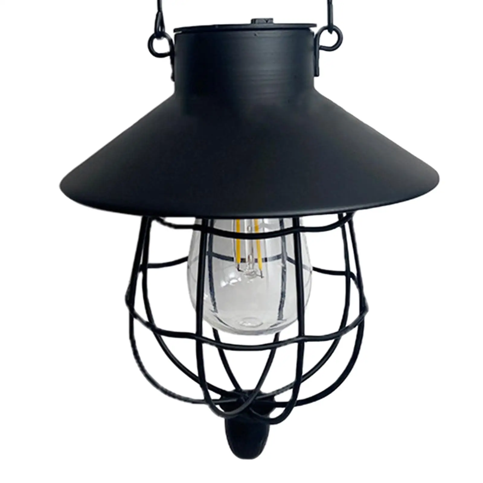 Lampada a lanterna ad energia solare da appendere all'aperto per la luce calda della terrazza del Patio