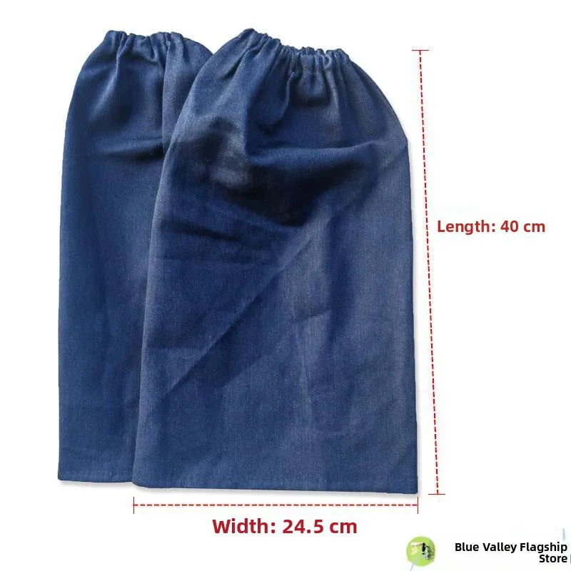 

Джинсовые защитные накладки на ноги от ожогов и порезов, наколенники для сварки и садоводства