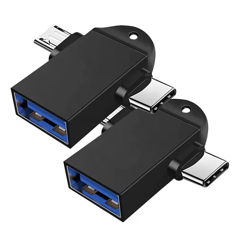 USB To Type C OTG Adapter Multi-Function Connector Micro USB Male Converter For Android For Xiaomi Huawei Tablet Flash Disk Kit