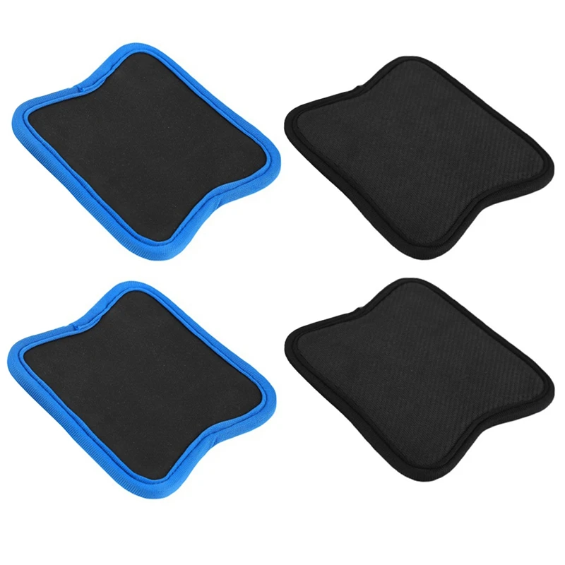 2 Pair Strength Training Weight Lifting Protector Pad Wear-Resistant Dumbbell Grip Pads For Eliminate Sweaty Hands