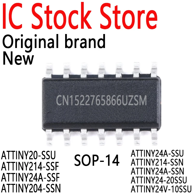 ATTINY20-SSU ATTINY214-SSF  ATTINY24A-SSF ATTINY204-SSN ATTINY24A-SSU ATTINY214-SSN ATTINY24A-SSN ATTINY24-20SSU ATTINY24V-10SSU