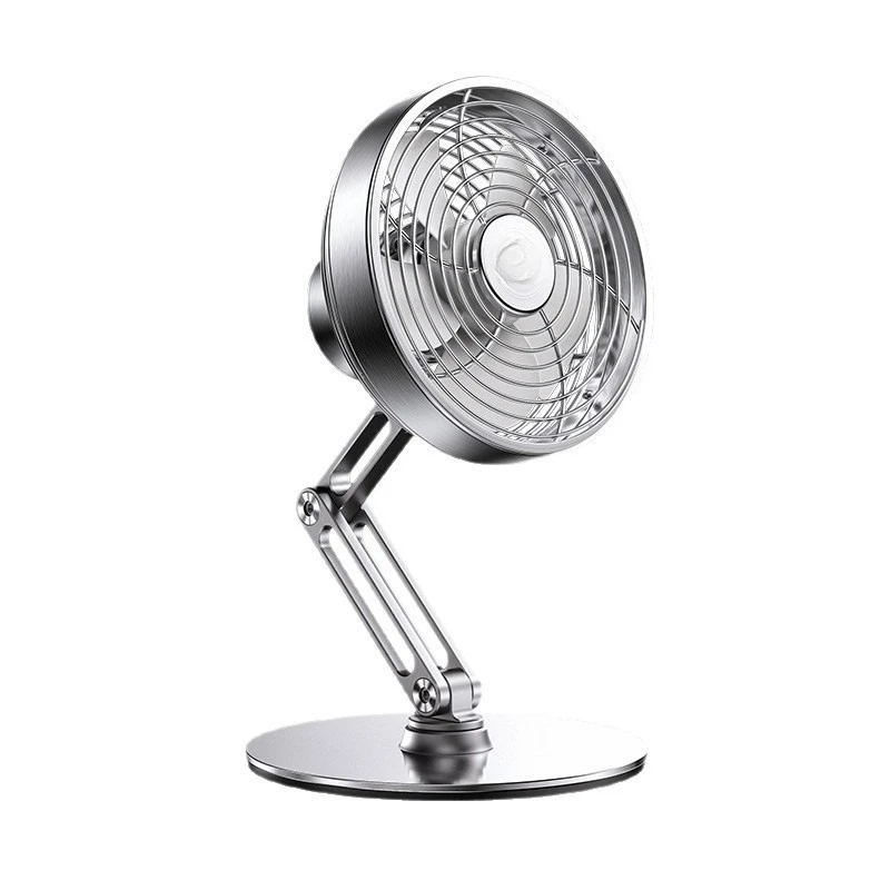 Desktop folding 360 ° rotating small fan, office wind USB fan ZF10