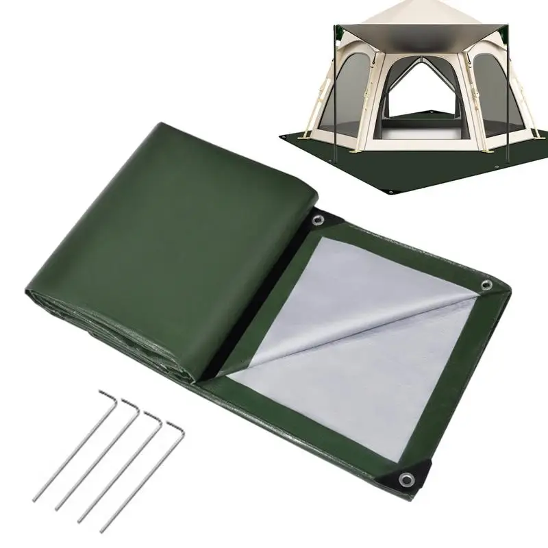 Faltbare Zelt boden matte verdickte Picknick decke Outdoor-Camping matte faltbares Picknick unter dem Zelt wasserdichte Matte Strand matte