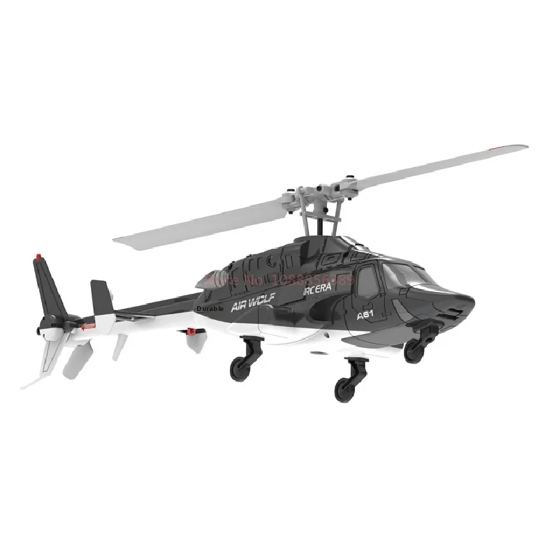 Op afstand bestuurbare helikopter Model Schaal 1:52 Enkele rotor Grote hoogte Quad Channel 2.4G Simulatieversie Speelgoedhelikopter