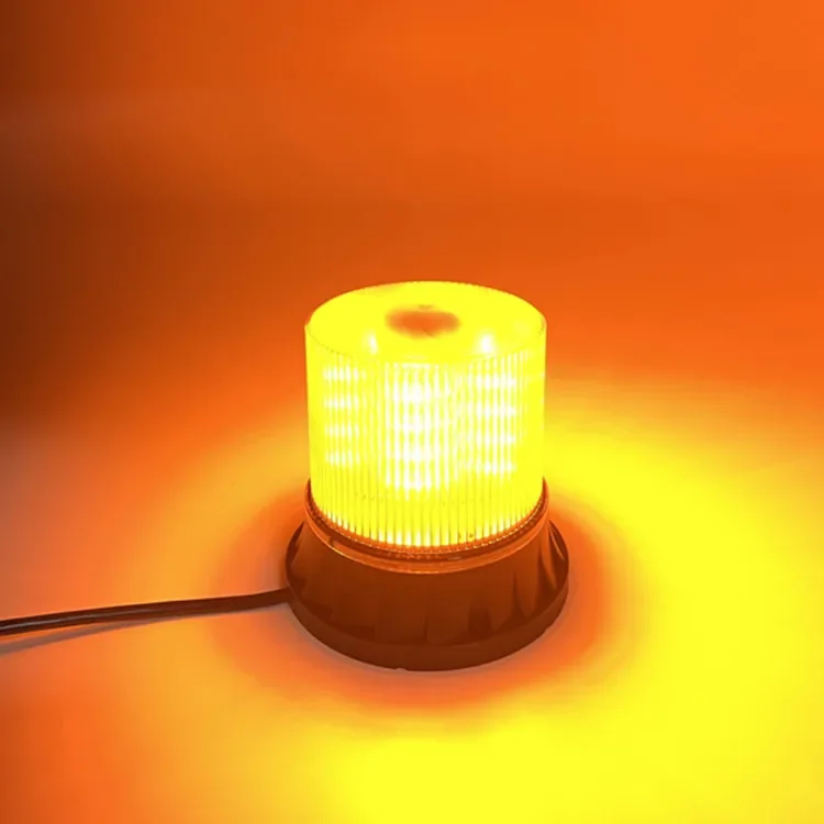 MUYE DC 12-24V LED ضوء تحذير ستروب وامض مع قابس ولاعة السجائر وقاعدة مغناطيسية