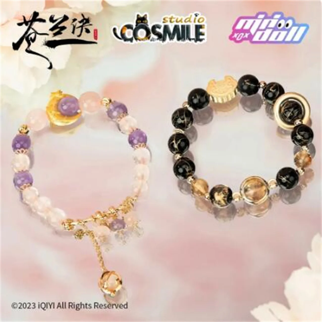 

Cang Lan Jue Love Between Fairy and Devil Xiao Lanhua Dongfang Qingcang Yu Shuxin Wang Hedi CP Couple Bracelet Gift MN Oct