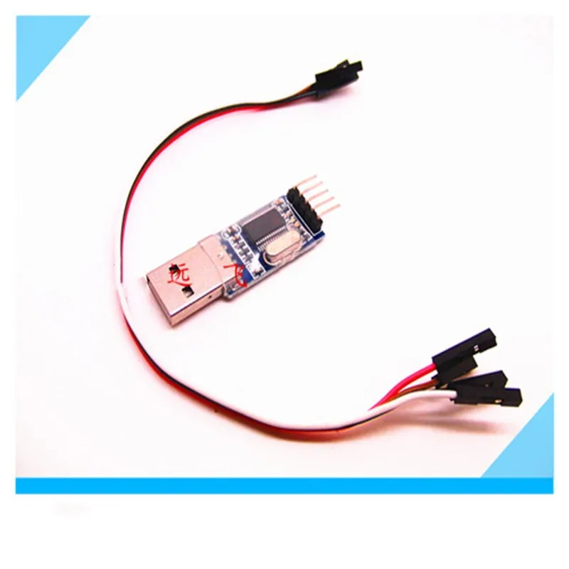 

Serial Port Module USB to TTL Small Board Flashing PL2303HX MCU Download Line to Send DuPont