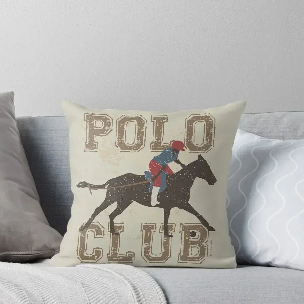 Polo Club Sports Throw Pillow pillow cover christmas Cushions For Sofa Throw Pillow Covers