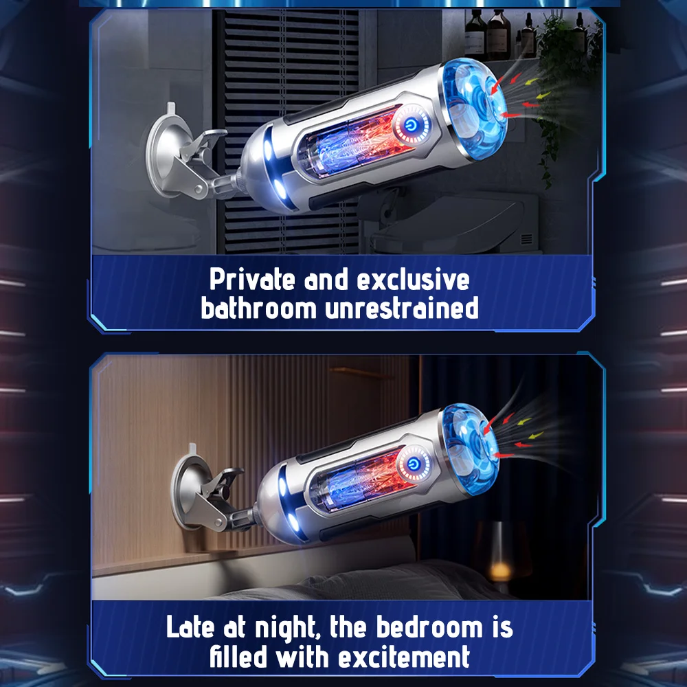 Male Masturbator Cup With Heating Rod And Suction Mount For Men_voghion.com