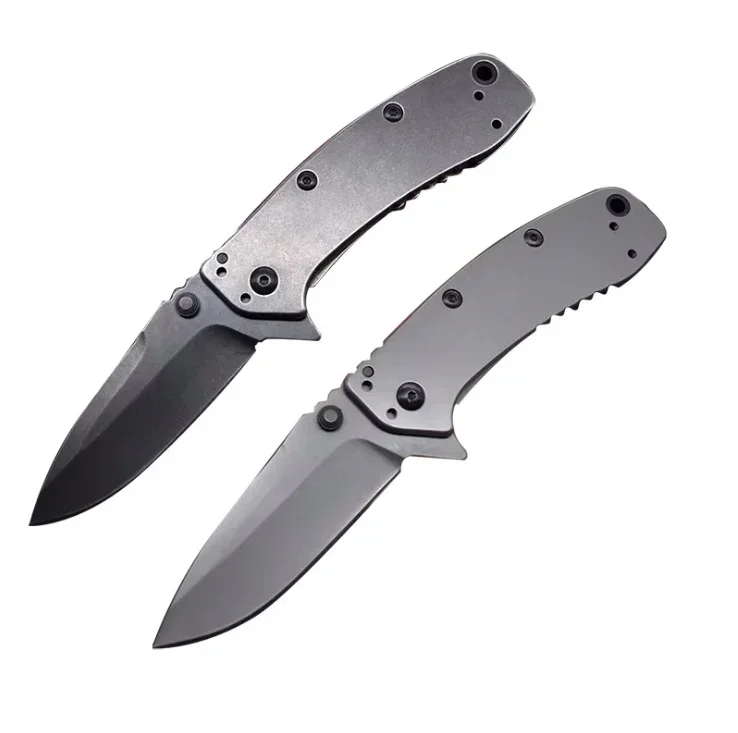 Kes 1556 Pocket Folding Knife 8CR13MOV Blade Alloy Steel Handle Hunting Camping Survival Tactical Knives EDC Tools Xmas Gift