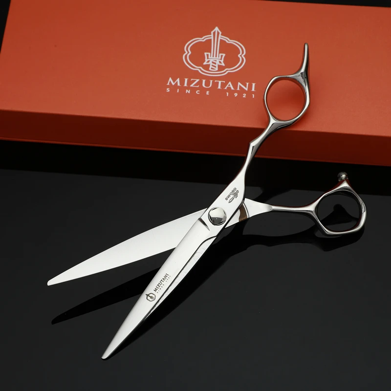 MIZUANI-Tijeras profesionales para el cabello, accesorio de 7 pulgadas, de aleación de cobalto vG10, resistente al desgaste, se puede personalizar el logotipo