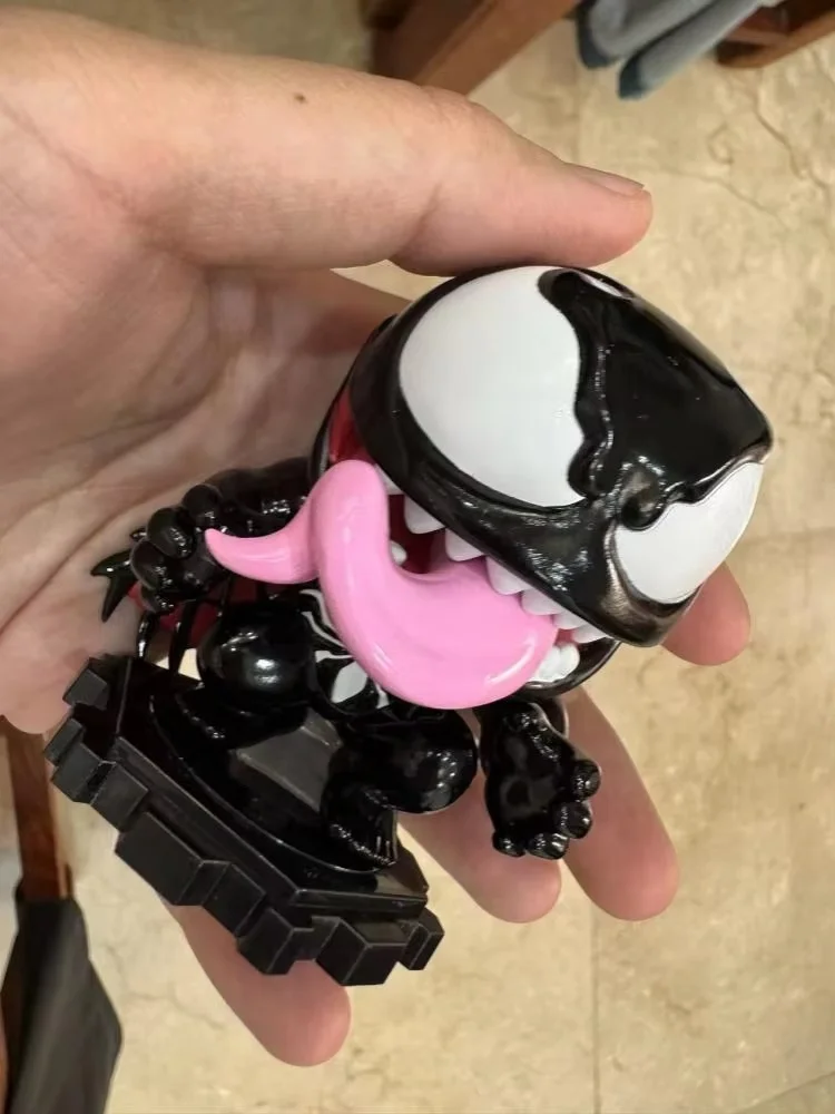 Auténticos juguetes calientes Marvel Spider Man 2 caja ciega Spider Man Venom hecho a mano Mini muñeca decoración regalo regalos sorpresa