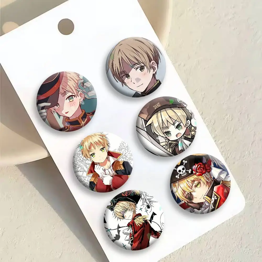 Hetalia Axis Powers England Button Pins Backpack Clothing Decor Brooch Badge Jewelry Gifts for Kids