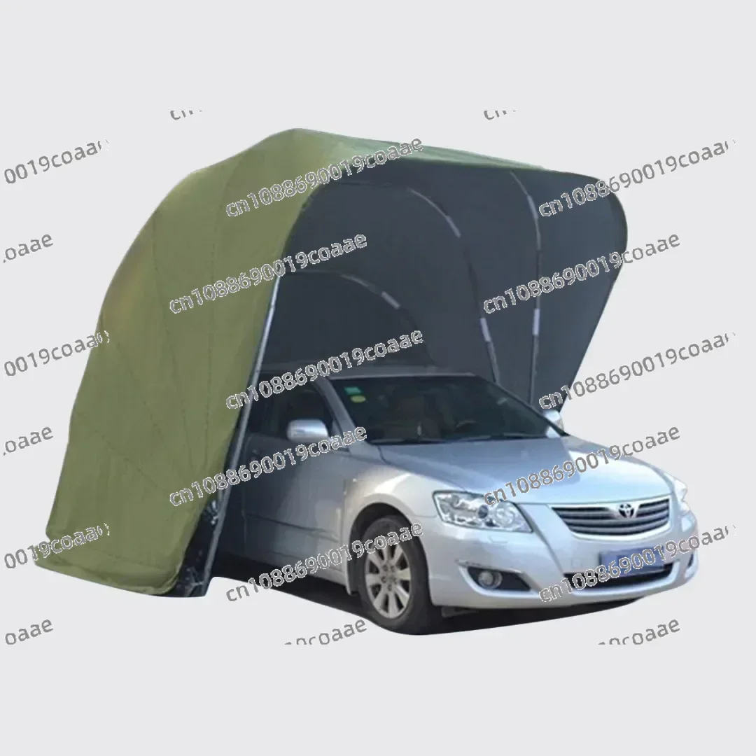 5.5m semi-automatic full-automatic mobile garage anti-exposure folding retractable carport car parking shed sunshade