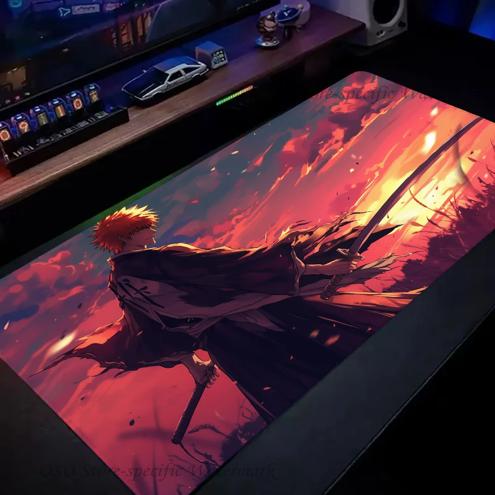 1pc BLEACH Floor Mat Mouse Mat Desk Mat With Pad Gaming Accessories Prime Gaming XXL Keyboard Pad Padding Mat