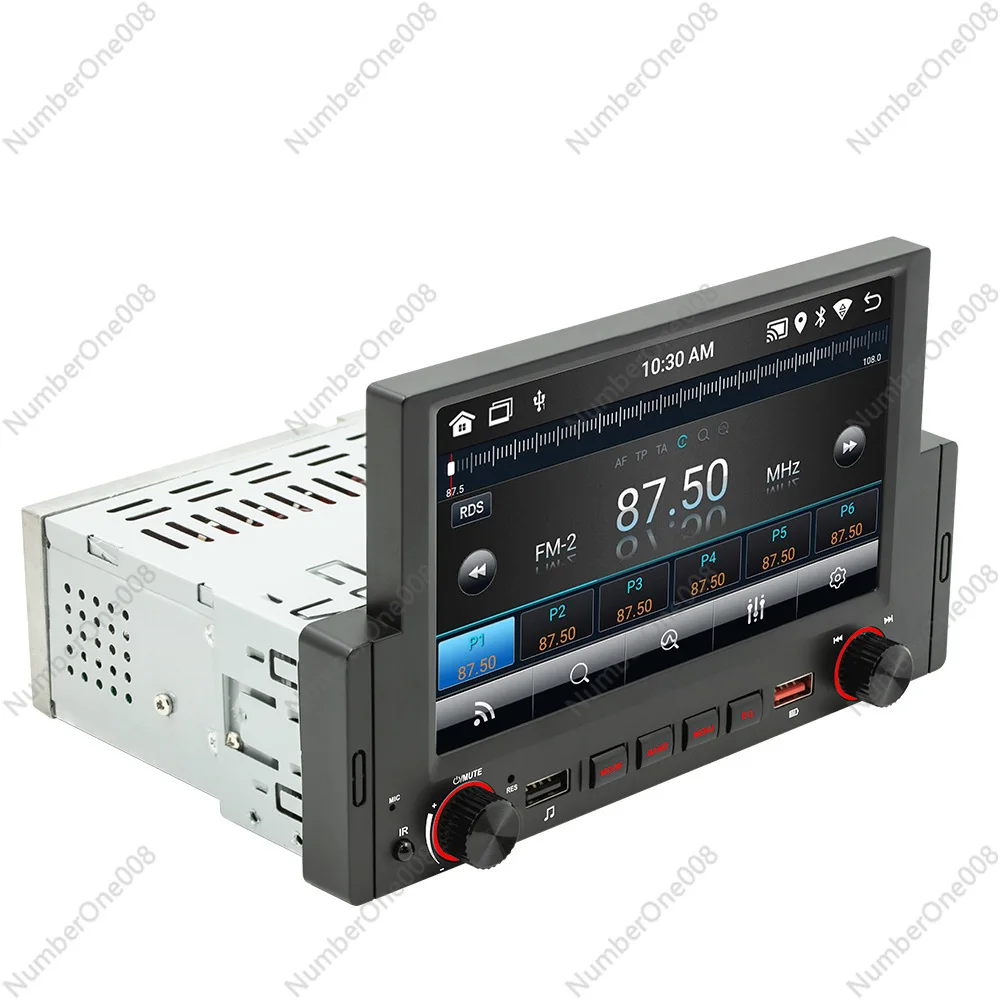 6.2 Inch 2 Din Car MP5 Player, Android Auto GPS, Bluetooth FM Radio, Touchscreen with Backup Camera Support, Optional CarPlay