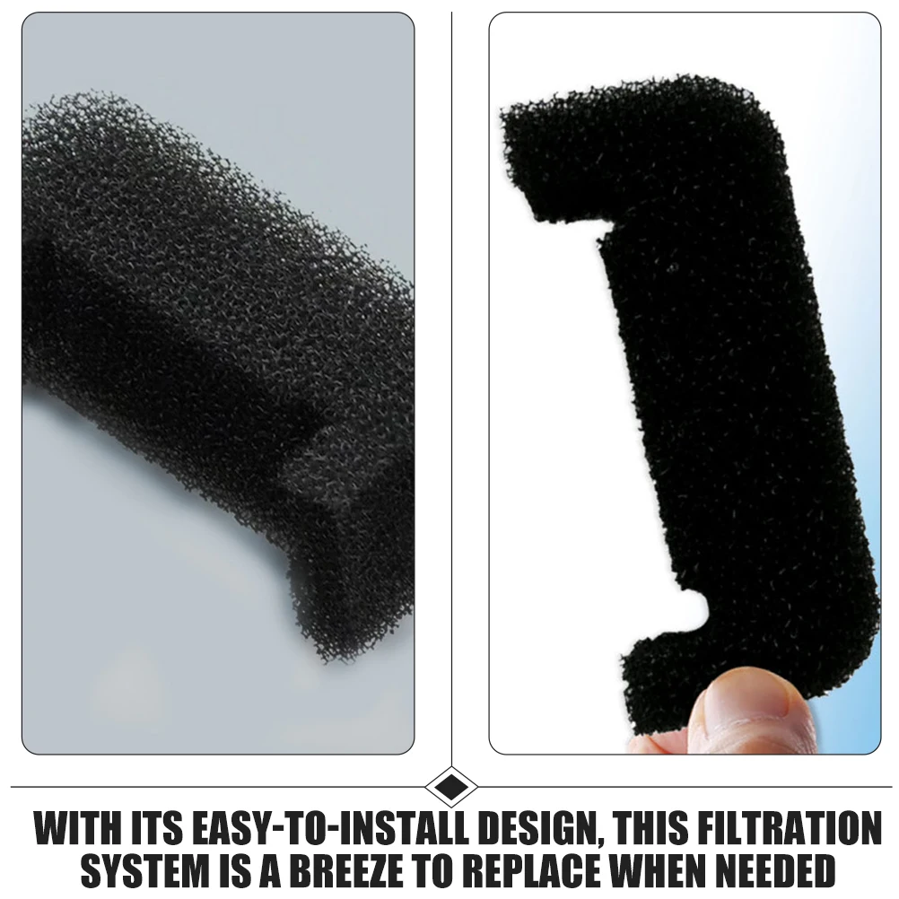 

6pcs Replacement Filter Sponge For Cat Water Fountain U Shape Pet Fountain Filters Durable Sponge Material Pet Supplies