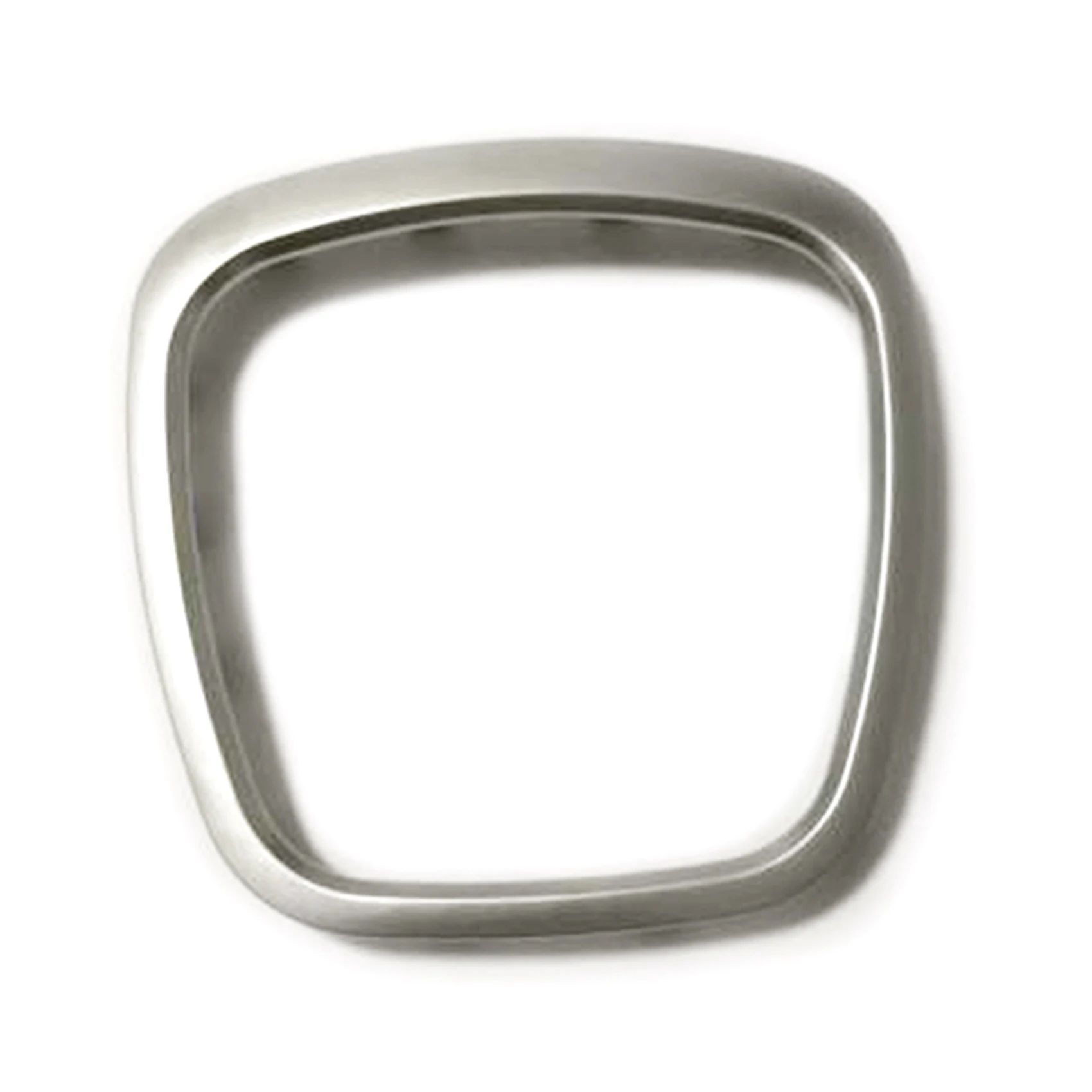 

A82M-Car Chrome Steering Wheel Trim Cover Emblem Badge Frame Sequin Centering Sticker For- A3 A4 B6 B7 B8 A5 A6 C6 Q7 Q5