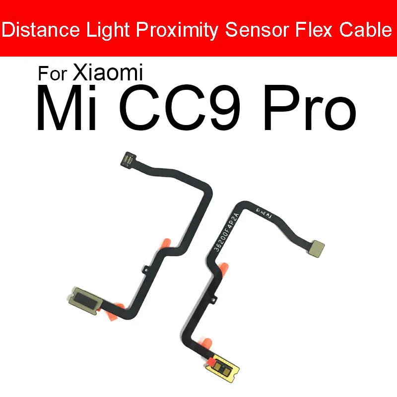 Distance Light Proximity Sensor Connector Flex Cable For Xiaomi Mi 8 9 9T 10 Lite Pro 10T CC9 CC9e 9 SE For Mi Note 10 A3