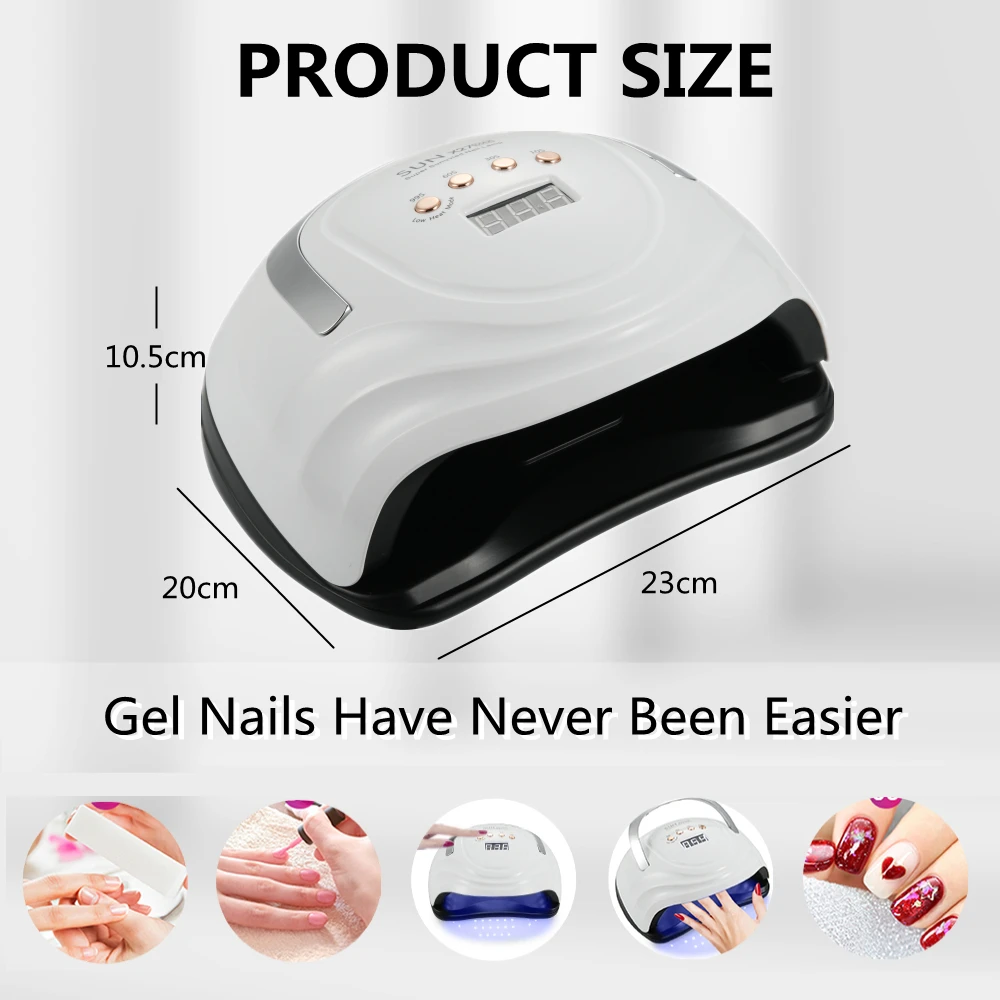 ZON X27 MAX Nieuwe Nageldroger UV LED Nagellamp 81 Kralen Gel Nagel Sneldrogend Curing Light Manicure Machine Art Salon Tool
