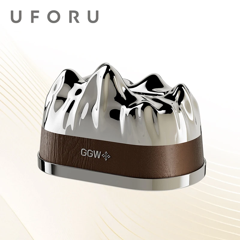 UFORU 1Pc Mountain Shape Tissue Box Spring Loaded Napkin Dispenser Desktop Holder For Living Room Bedroom Bathroom Home Decor