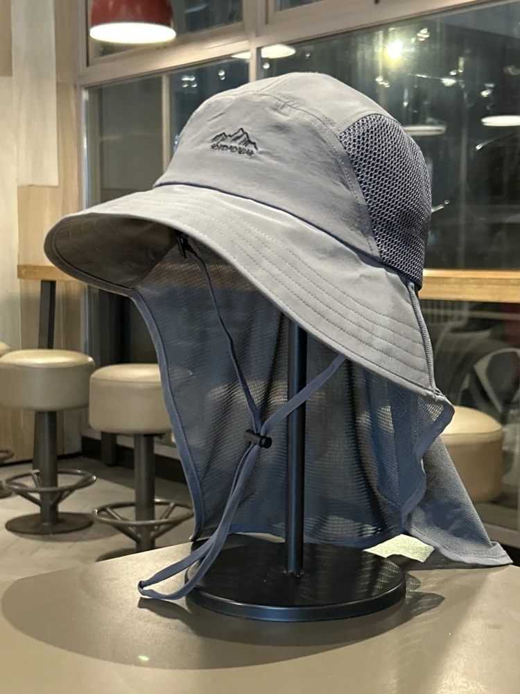 

Outdoor Mountaineering Sun Hat Men's and Women's Summer Shawl Hat Hiking Sun Protection Fishing Hat