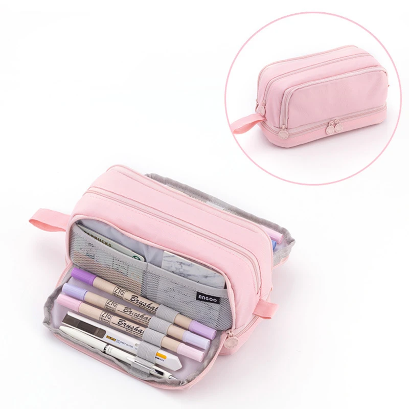 Crochet Hooks Storage Bag Sewing Needle Thread Ruler Pencil Storage Case Knitting Needles Case Bags Multifunctional Storage Bag