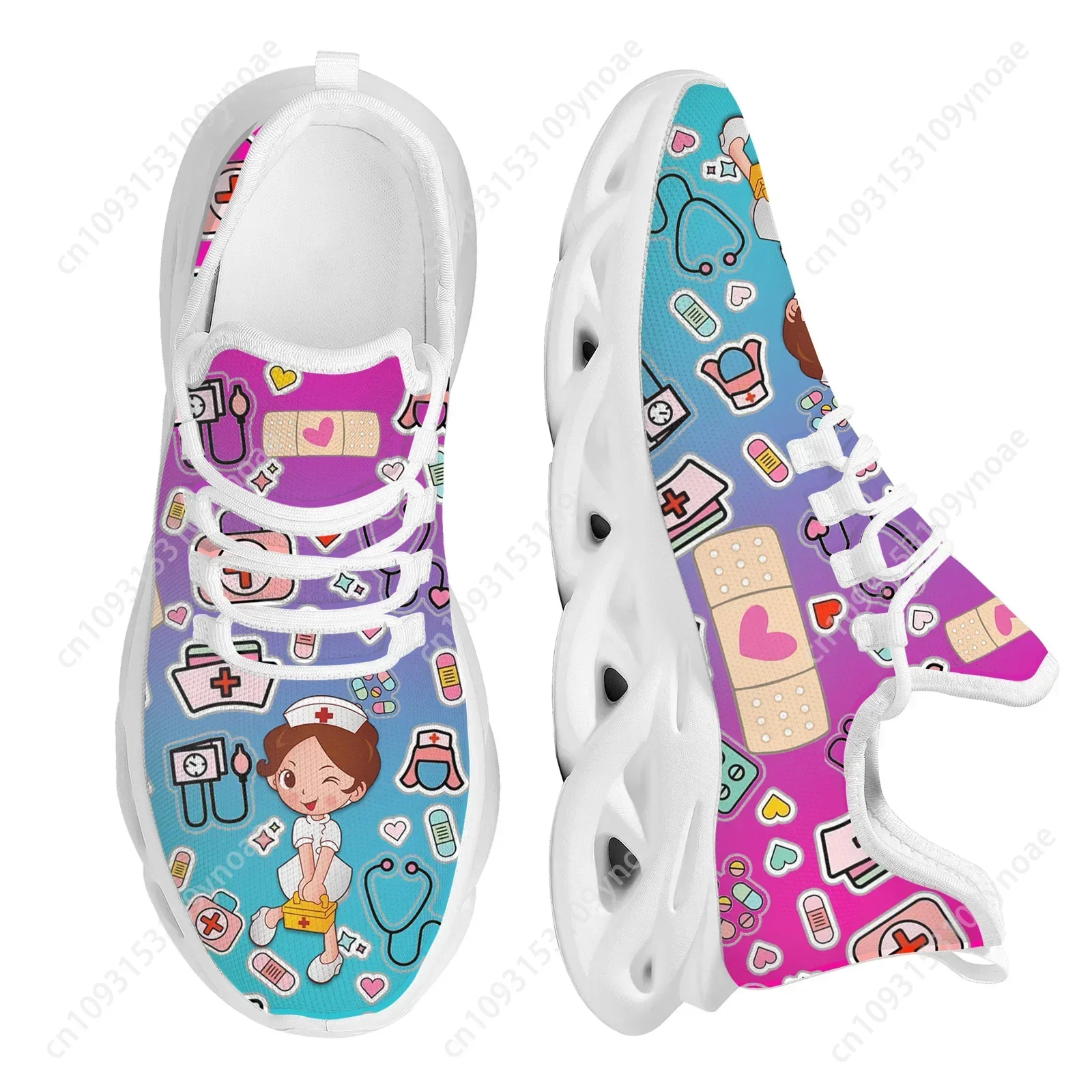 

Woman Nurse Shoes Hospital Work Shoes Non-slip Medical Surgical Hospital Nurse Girls Sneakers Operating Room Tennis