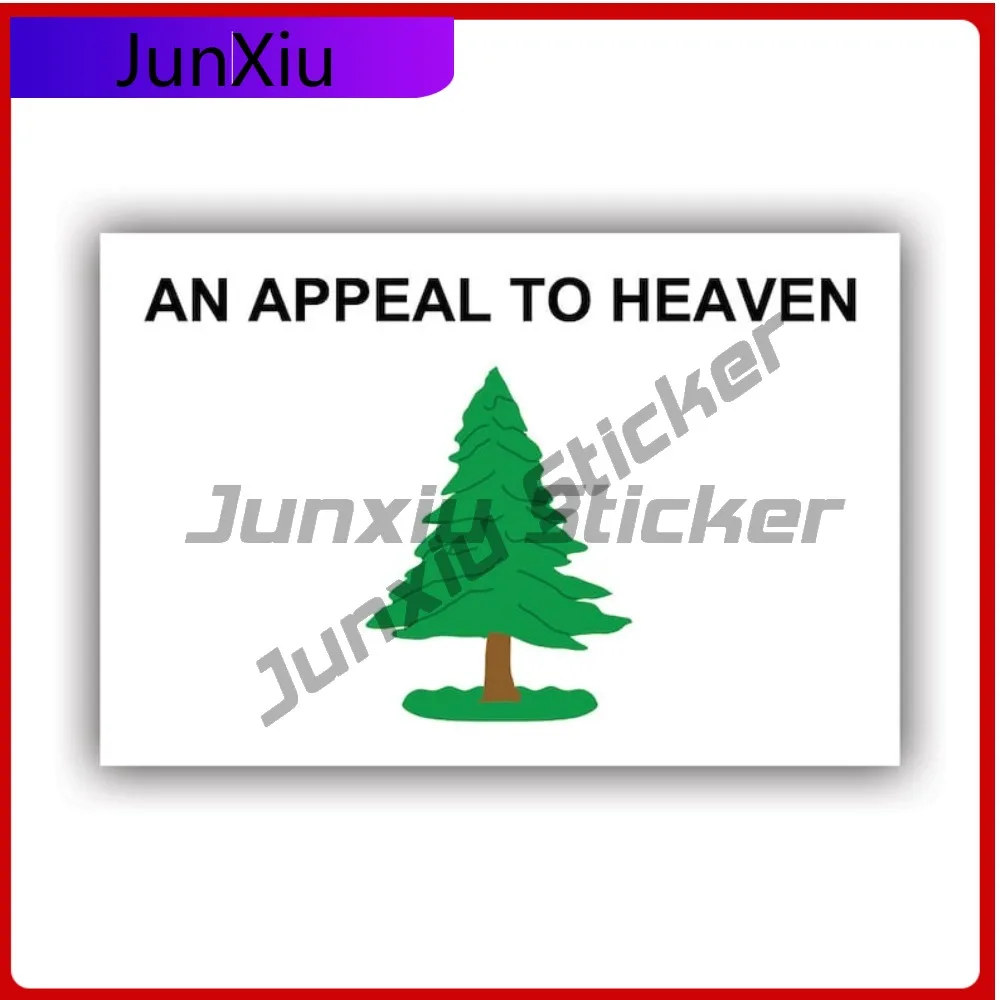 

Funny Jdm Appeal To Heaven Flag Sticker Decal American Made Uv Protected The Tree Revolution Car Decal Waterproof Sunproof