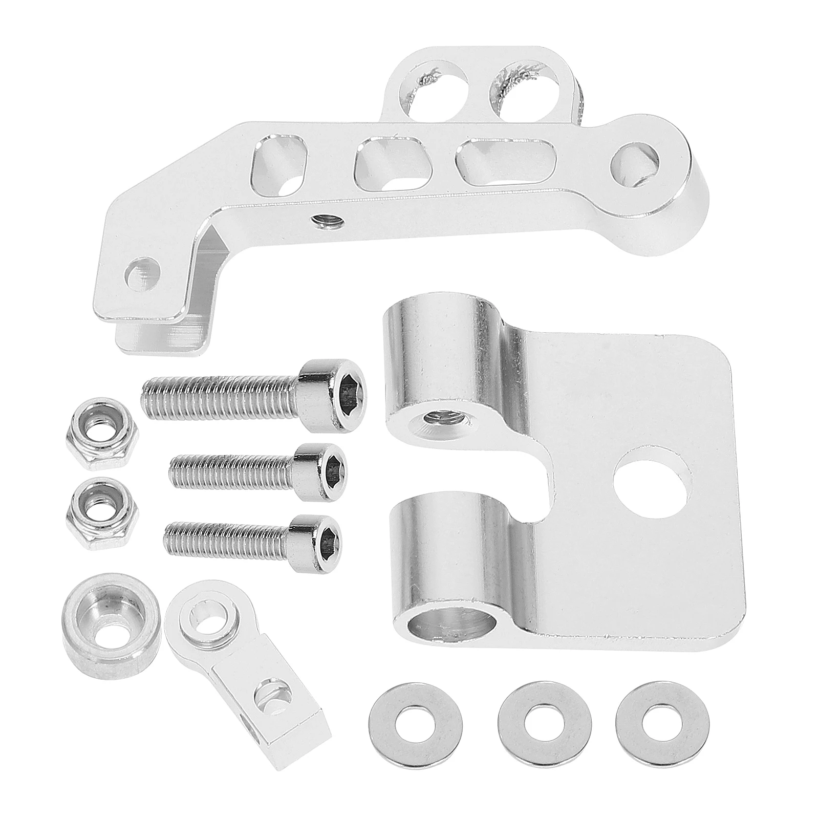 1 ensemble de supports de montage noirs, légers, faciles à installer, multi-angle pour quadrirotor Rc