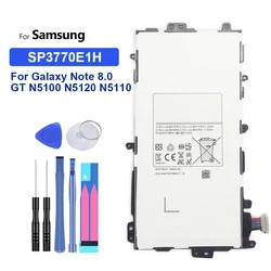 Tablet Battery SP3770E1H For Samsung N5100 N5120 For Galaxy Note 8.0 N5110  Replacement Batteries 4600mAh