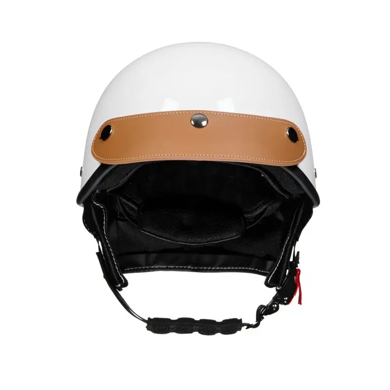 Motorcycle Helmet For Men Women Classic Retro Scooter Half Helmet Ultralight Cycling Helmet Bike Bicycle Motorcycle Helmet