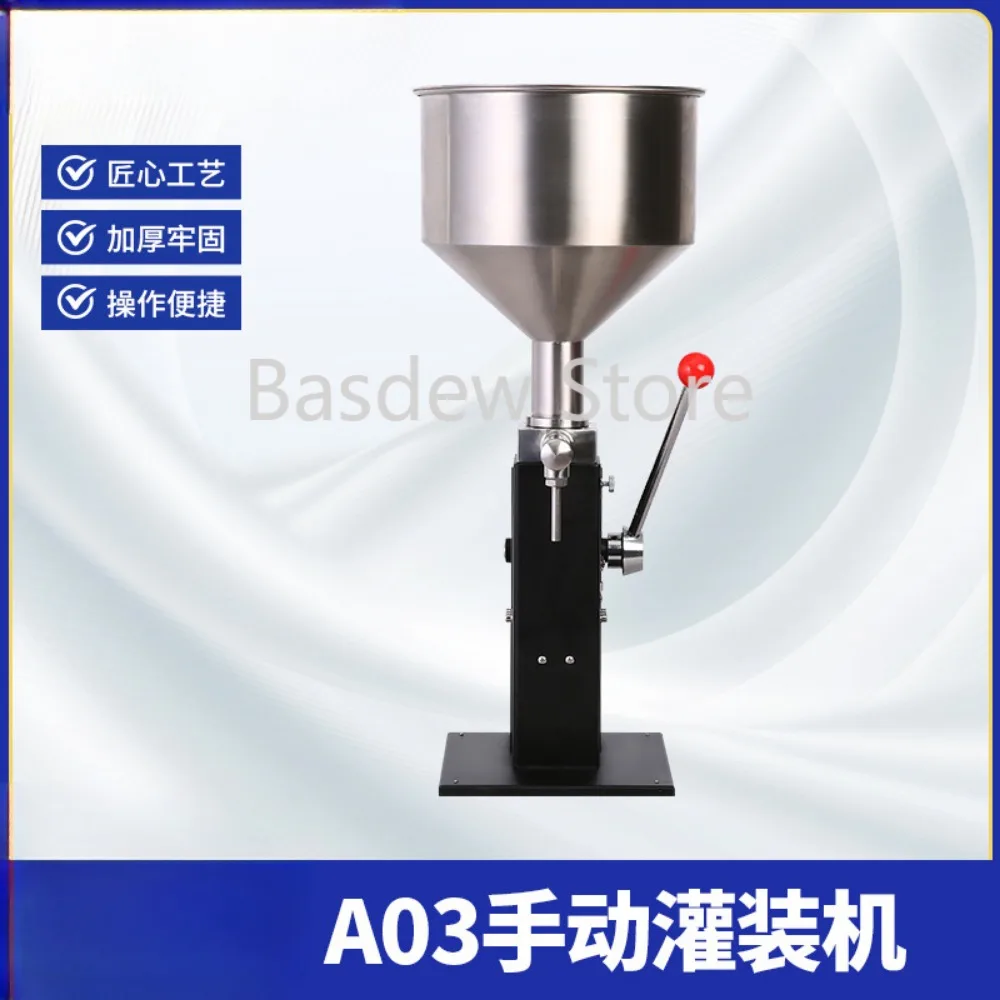 A03 Manual Filling Machine Cream Liquid Filling Small Hand Pressure Filling Machine Sorting Machine with Scale