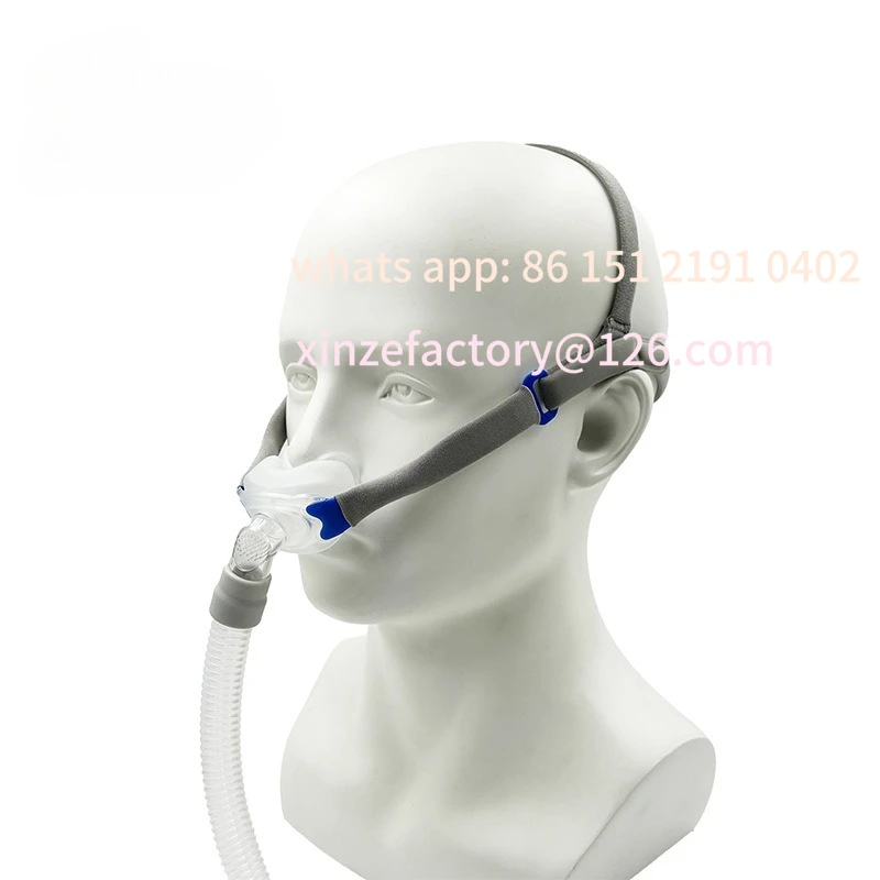 

Customizable PM2 Maschera per cuscino nasale Maschera per il naso con fascia per macchina CPAP APAP BiPAP S/M/L 3 dimensioni Cus