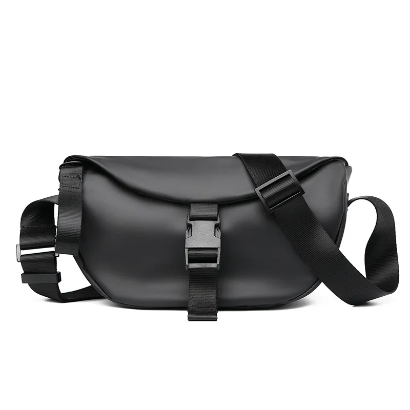 Fashion Brand High-capacity Messenger Bag New Men's and Women's Lightweight Shoulder Bag Simple and Versatile College Chest Bag