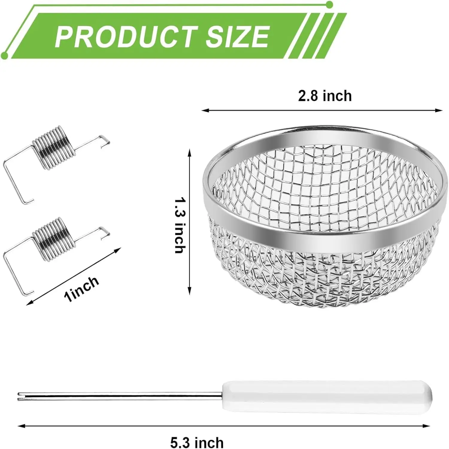 2Pcs RV Furnace Vent Cover Insect Bug Net Flying Insect Screen Stainless Steel Ventilation Mesh Cover For Camper RV 2025 New