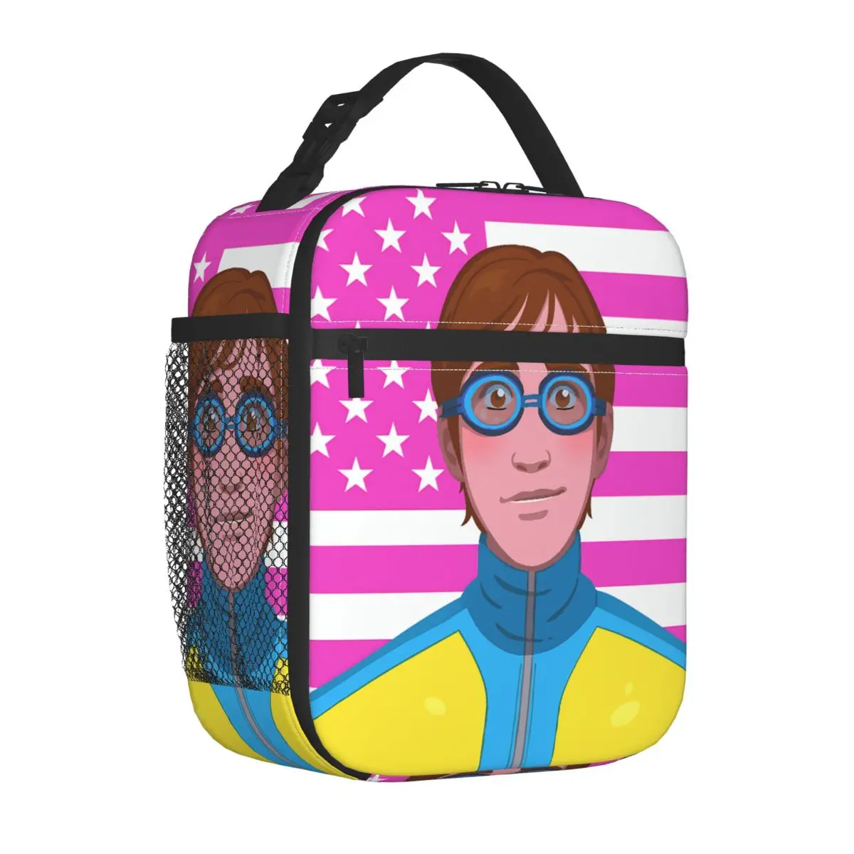 Waterboy Insulated Lunch Bags High Capacity Dispatch Game Pink Meal Container Cooler Bag Tote Lunch Box College Picnic Girl Boy