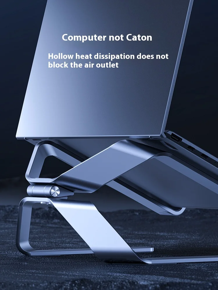 Gaming Laptop Stand Desktop Height Increasing Vertical Support Bracket Aluminum Alloy Suspended Heat Dissipation Base For Laptop