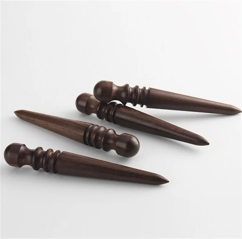 Hete Verkoop Lederen Rand Burnisher Diy Handgemaakte Ledercarft Sandelhout Lederen Polijstgereedschap Hout Polijststick