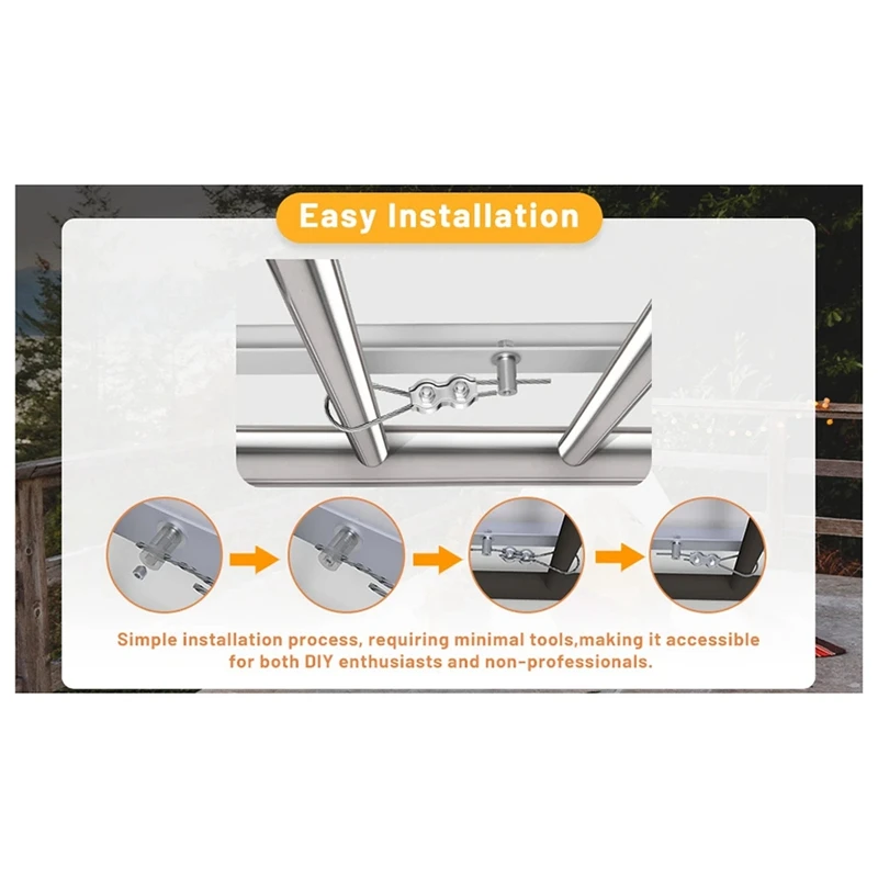 Solar Panel Balcony Hook 304 Stainless Steel Photovoltaic Panel Mounting Bracket Balcony Fence Solar Module Bracket Easy To Use