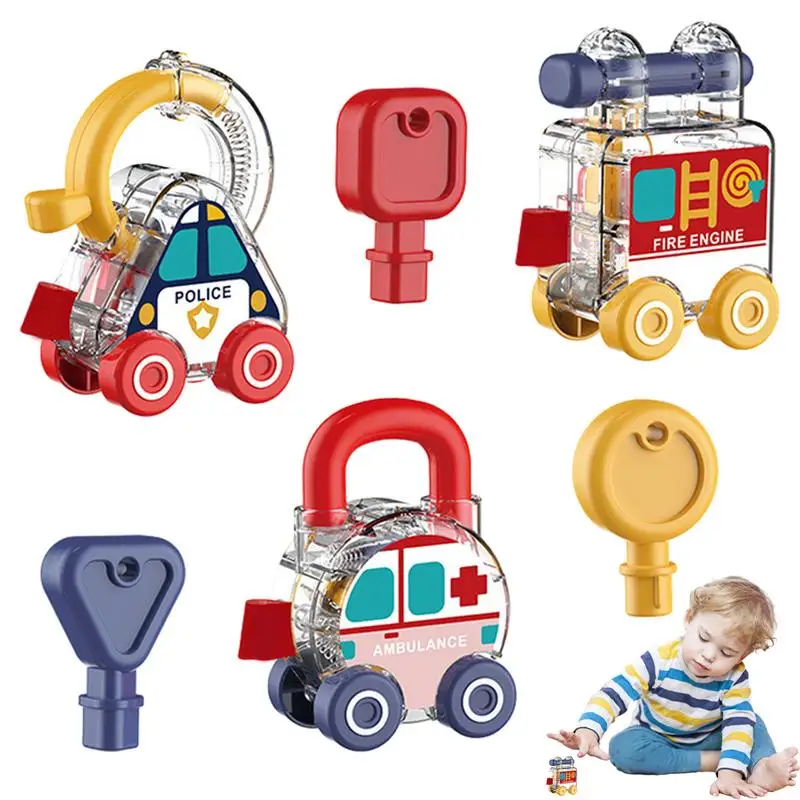 Kids Unlocking Key Toy Toy Keys and Locks for Kids Color Learning Lock Montessori Key Matching Toy Preschool Toys for Girls