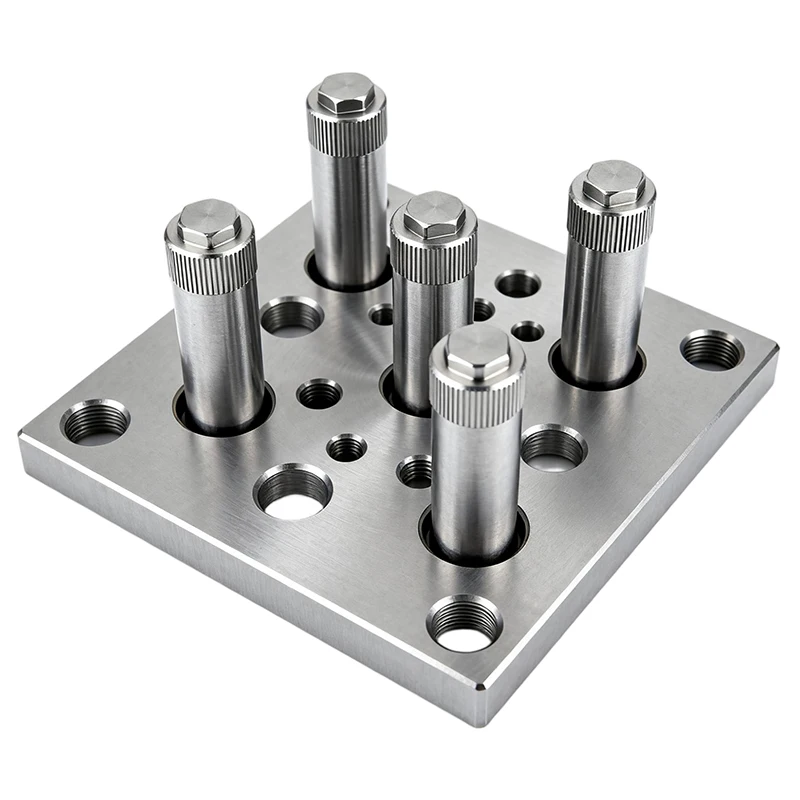 

Custom Precision CNC Machined Metal parts High-Precision Positioning Stainless Steel CNC Machined Fixture Locating Components