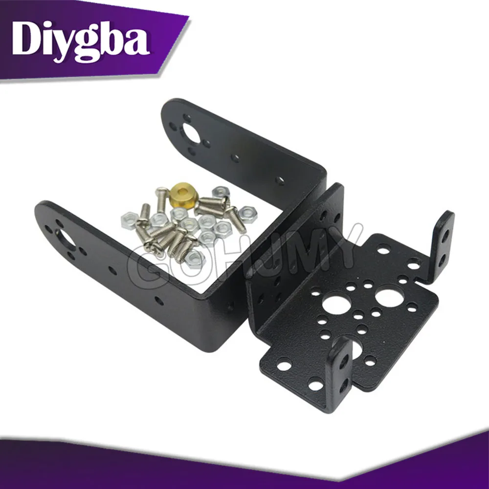 Voor MG995 MG996R MG945 MG946R Stuurinrichting Pan en Tilt Mount Mechanische Robot Servo Mount Set DIYGBA