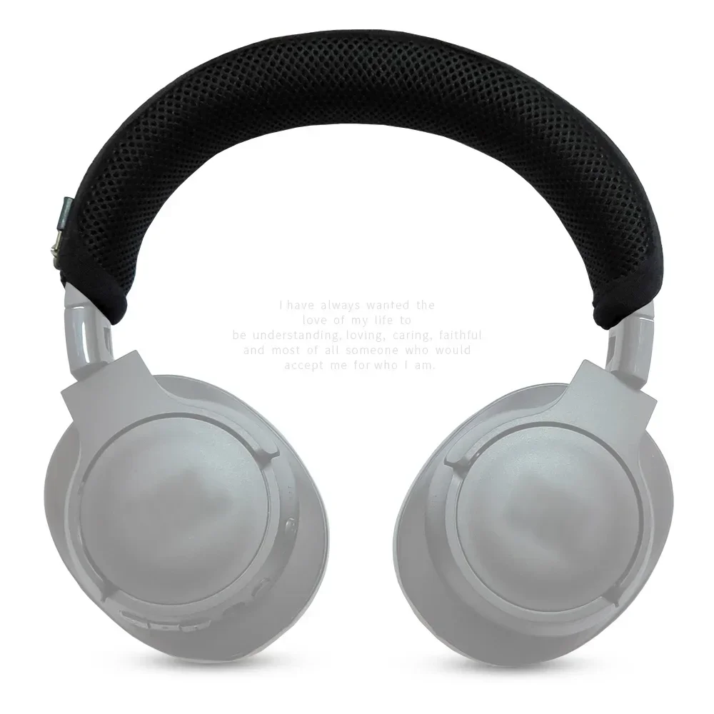 

Advanced feeling Quality Headphone Head Beam Cover for JBL TUNE770NC Headphone Zipper knitted fabric headband protective cover 。