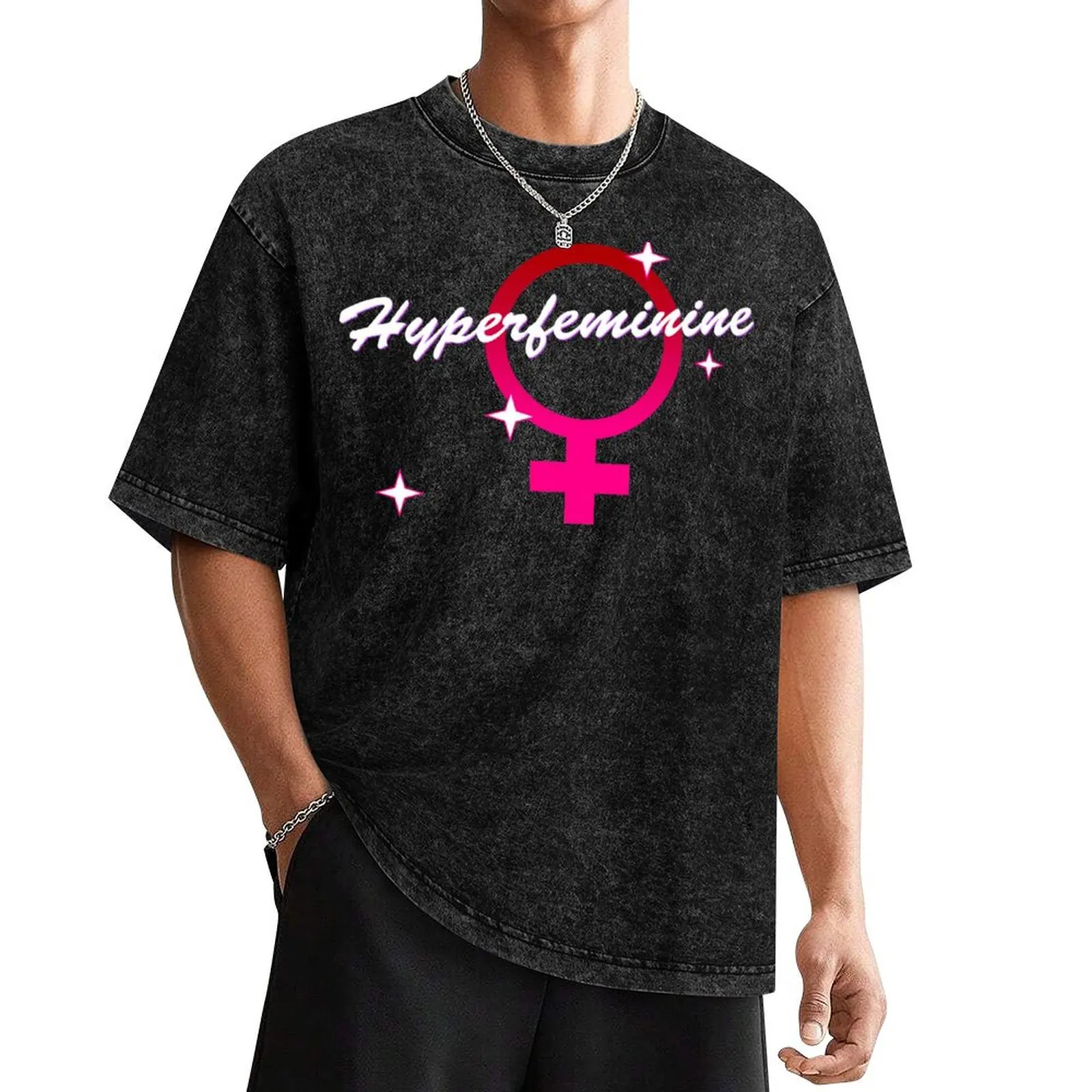 

Hyperfeminine T-Shirt blue archive custom shirt heavyweight t shirts for men
