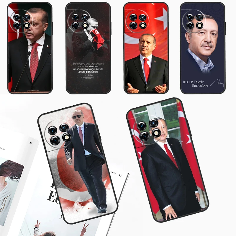 President Turkey Recep Tayyip Erdogan Case For OnePlus 12 11 9 10 Pro 9RT 10T 10R 12R OnePlus Nord N10 N20 CE 2 3 Lite 2T Cover