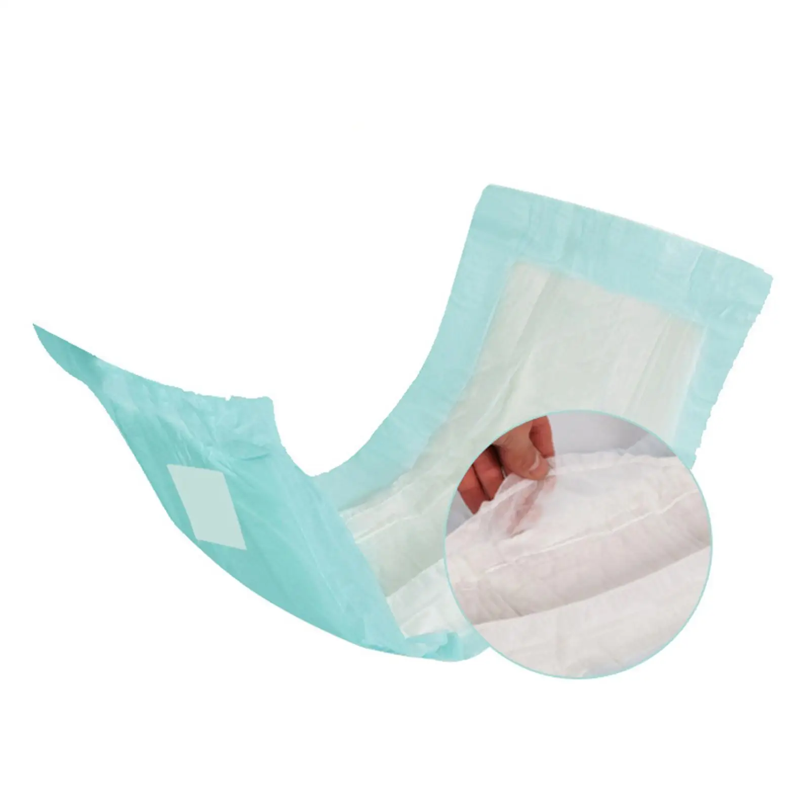 Adult Incontinence Underwear High Absorbency Disposable Diaper Pads Leak Protection for Bedridden Elderly Use
