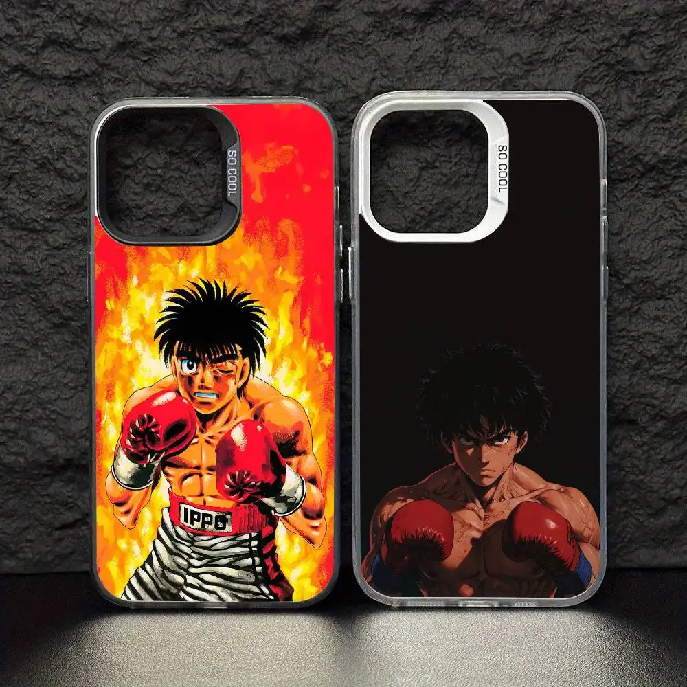 

Heaven Officials Blessing Phone Case For iPhone17,16,15,14,13,12,11 Pro Max Blcak Colorful Silver Plated Inside Phone Case